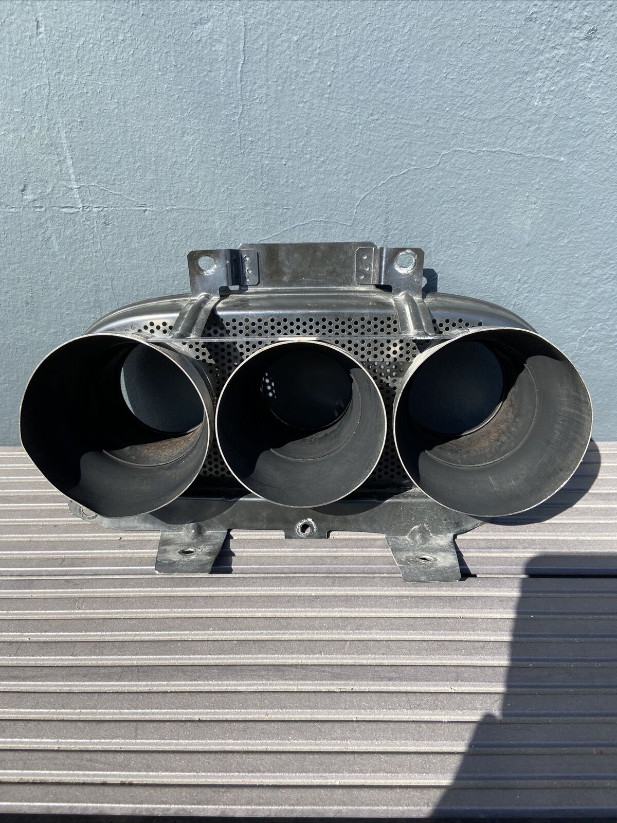 Ferrari 458 ITALIA SPIDER 261898 CHROM Endrohr Endschalldämpfer Auspuffanlage