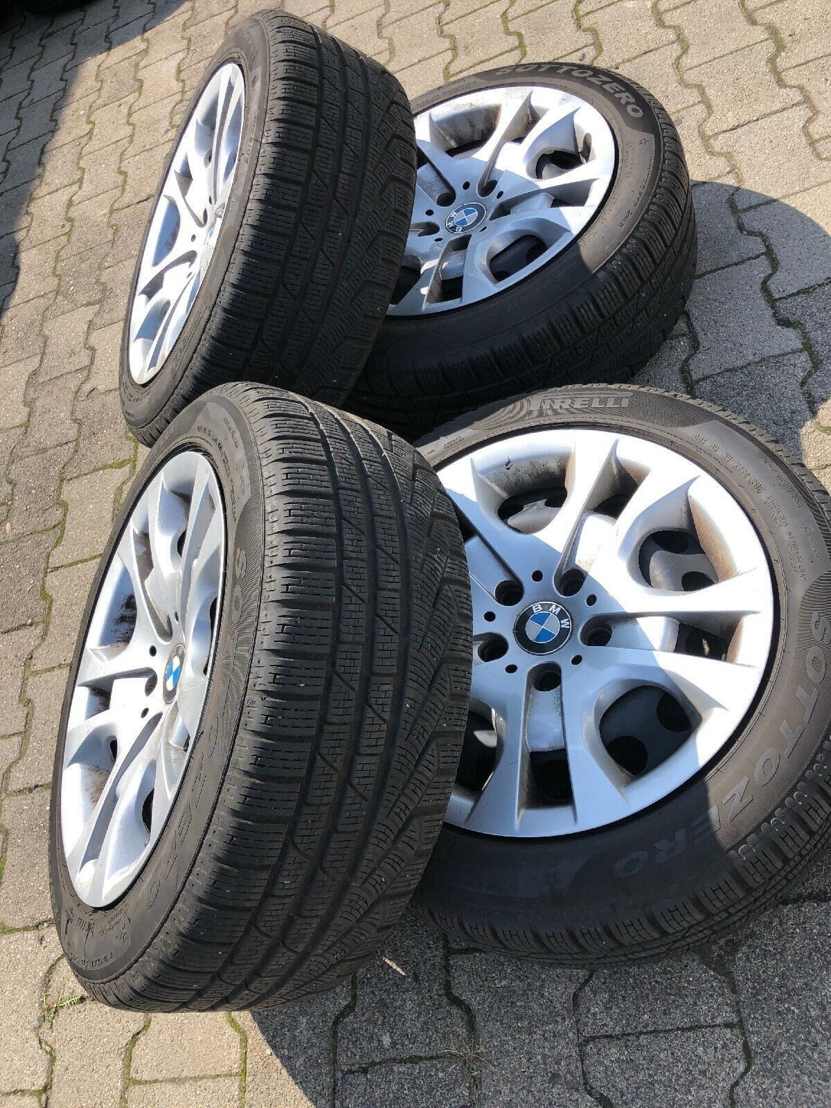 BMW X1 E84 Pirelli 225 50 R17 94H RSC RUNFLAT Winterreifen 6783330 m Radkappen