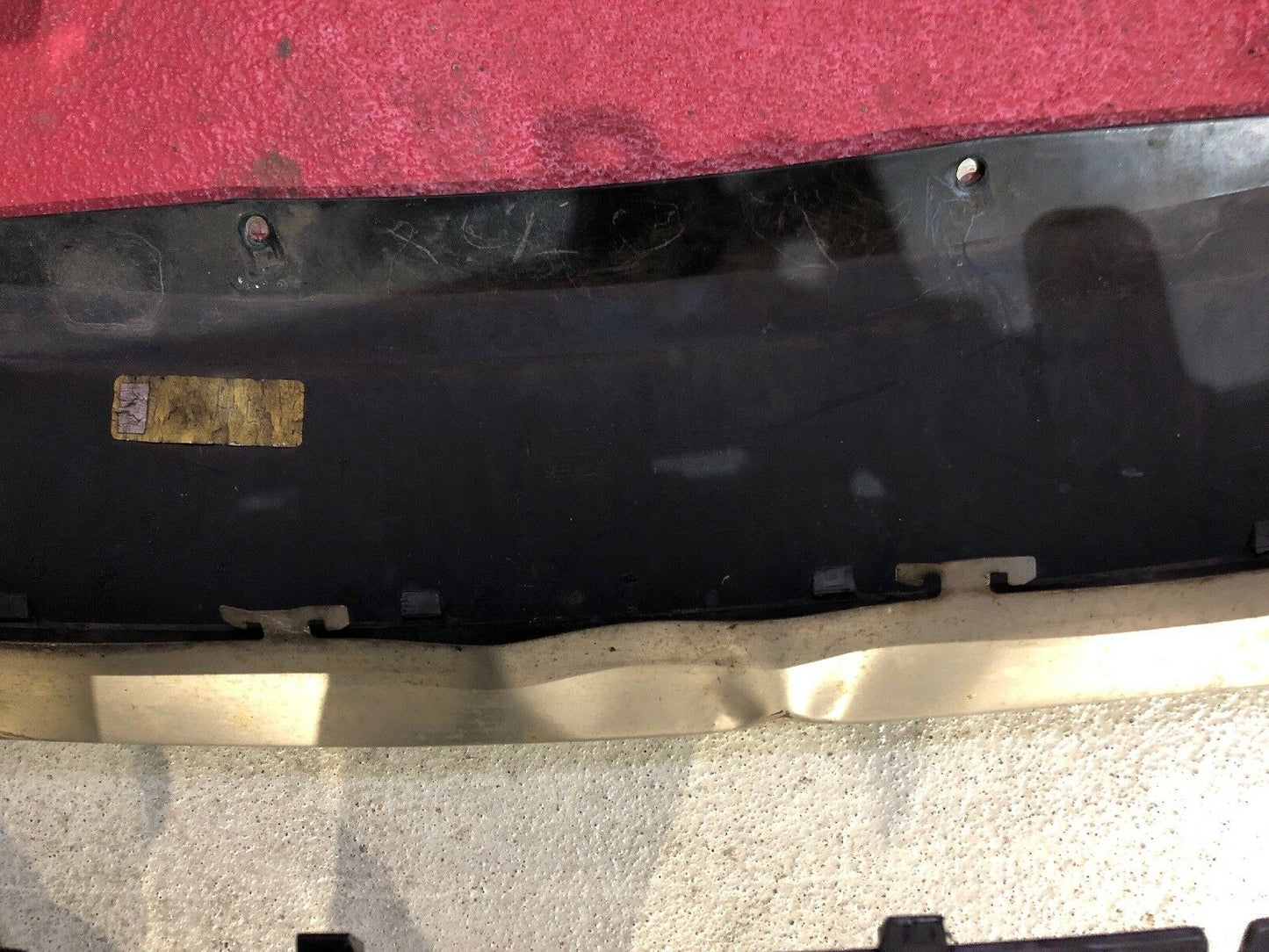 ORIGINAL BMW X5 F15 Stoßstange m SWR PDC vorne Spoiler unten