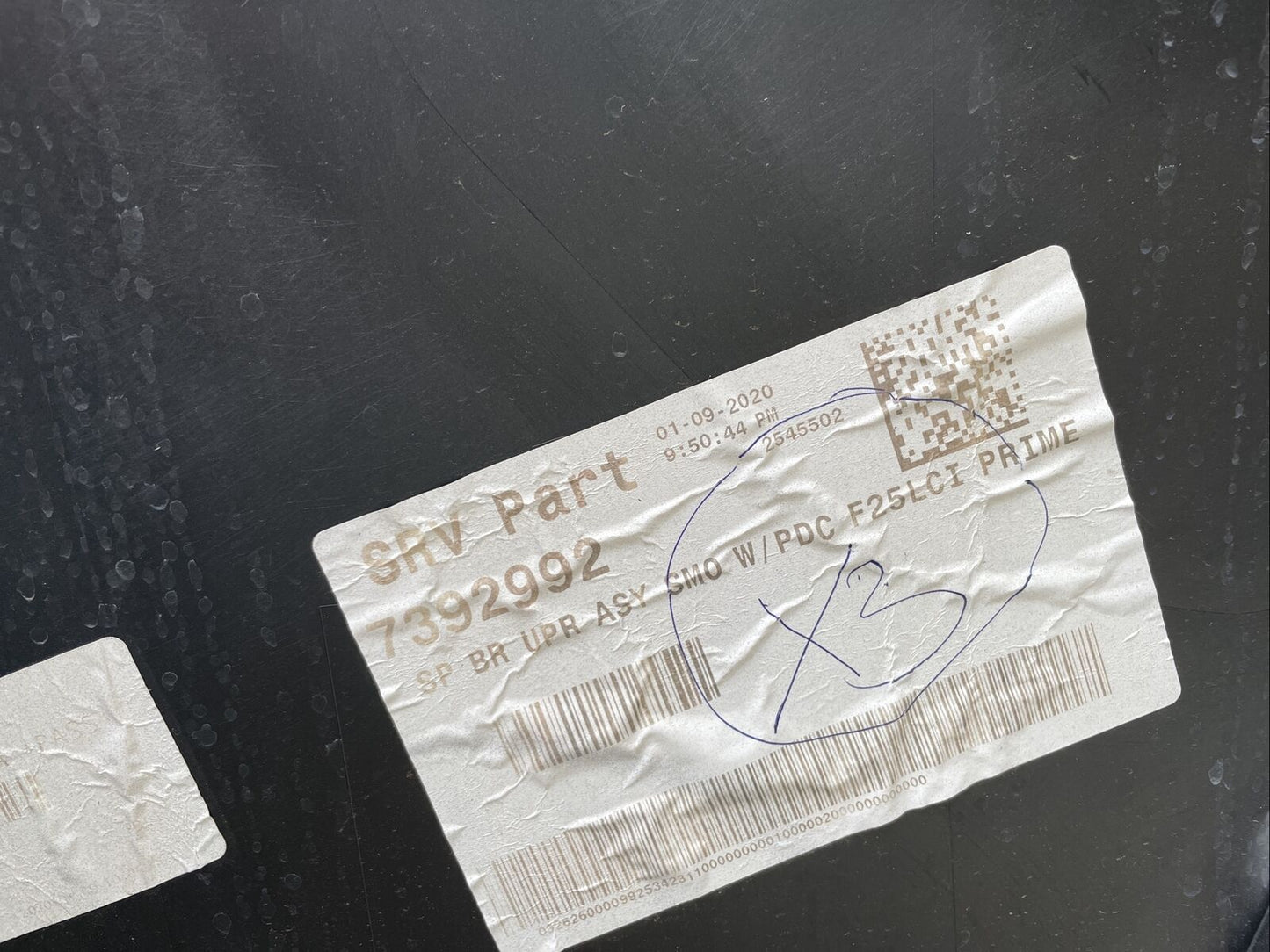 ORIGINAL BMW X3 F25 LCI FACELIFT Stoßstange mit PDC Loch Diffusor 7392992