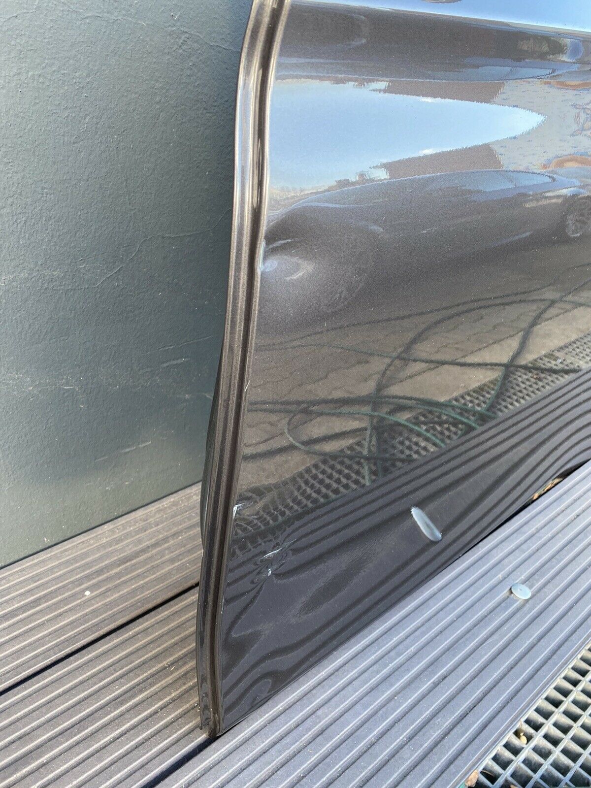 ORIGINAL BMW F30 3er Tür LIMOUSINE HI LINKS Kotflügel Stoßstange Achse