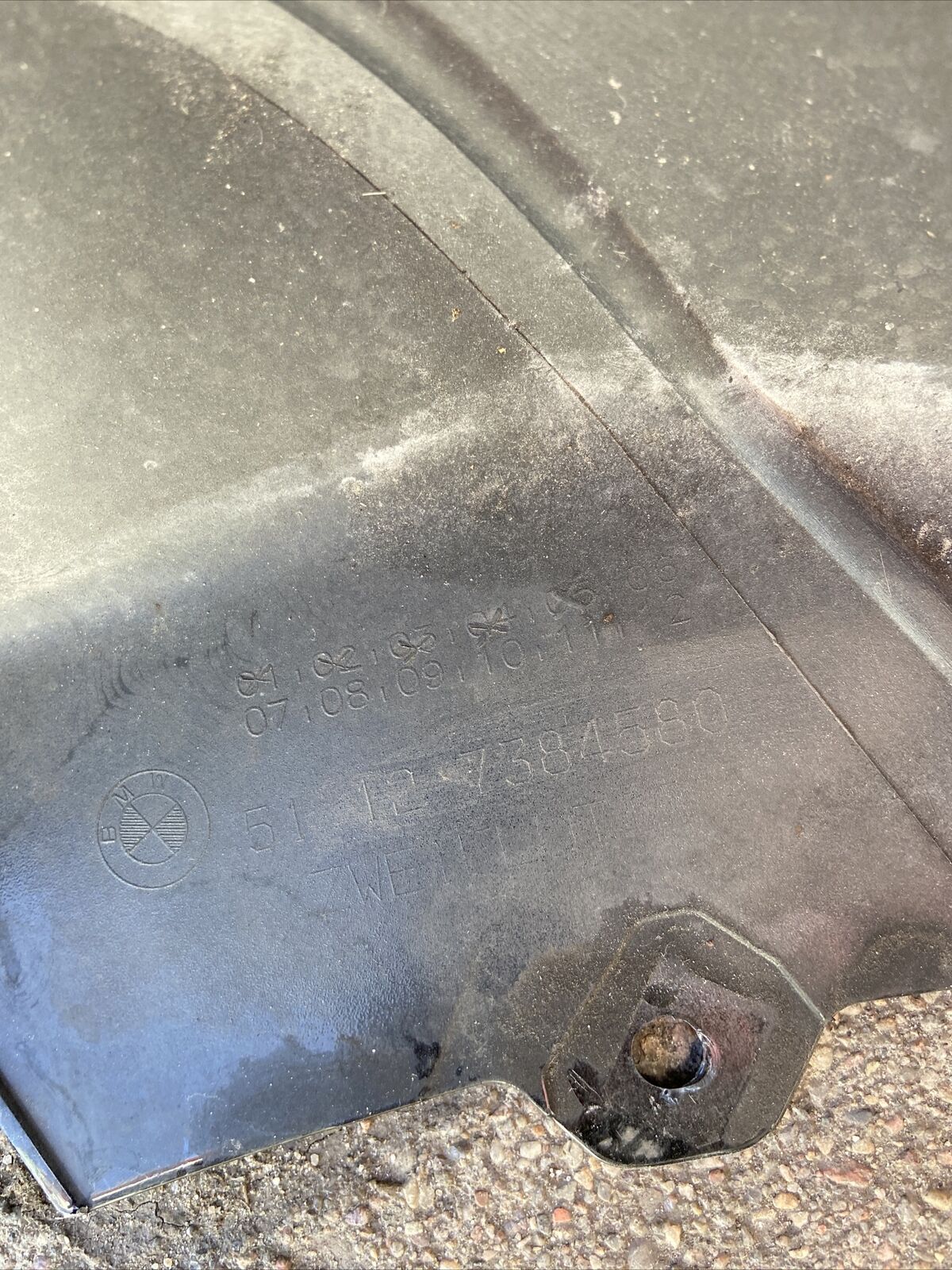 ORIGINAL BMW F31 LCI FACELIFT Stoßstange TOURING PDC Basis 6 Zylinder 7384580