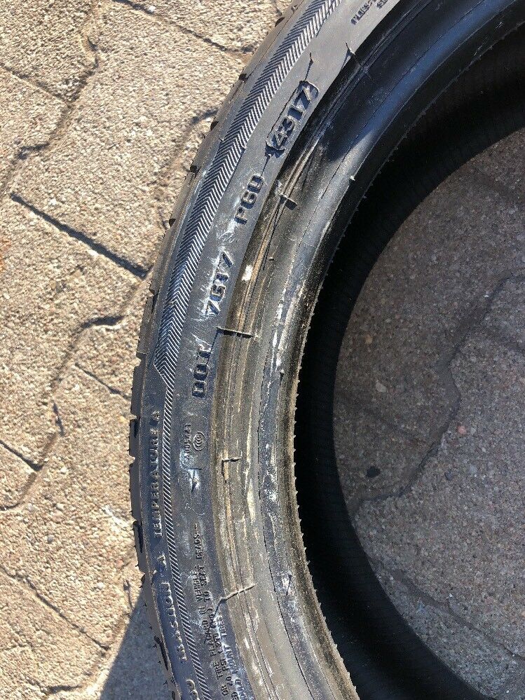 2x BMW BRIDGESTONE POTENZA 225 40 R18 88Y RSC RUNFLAT Sommerreifen DOT4317