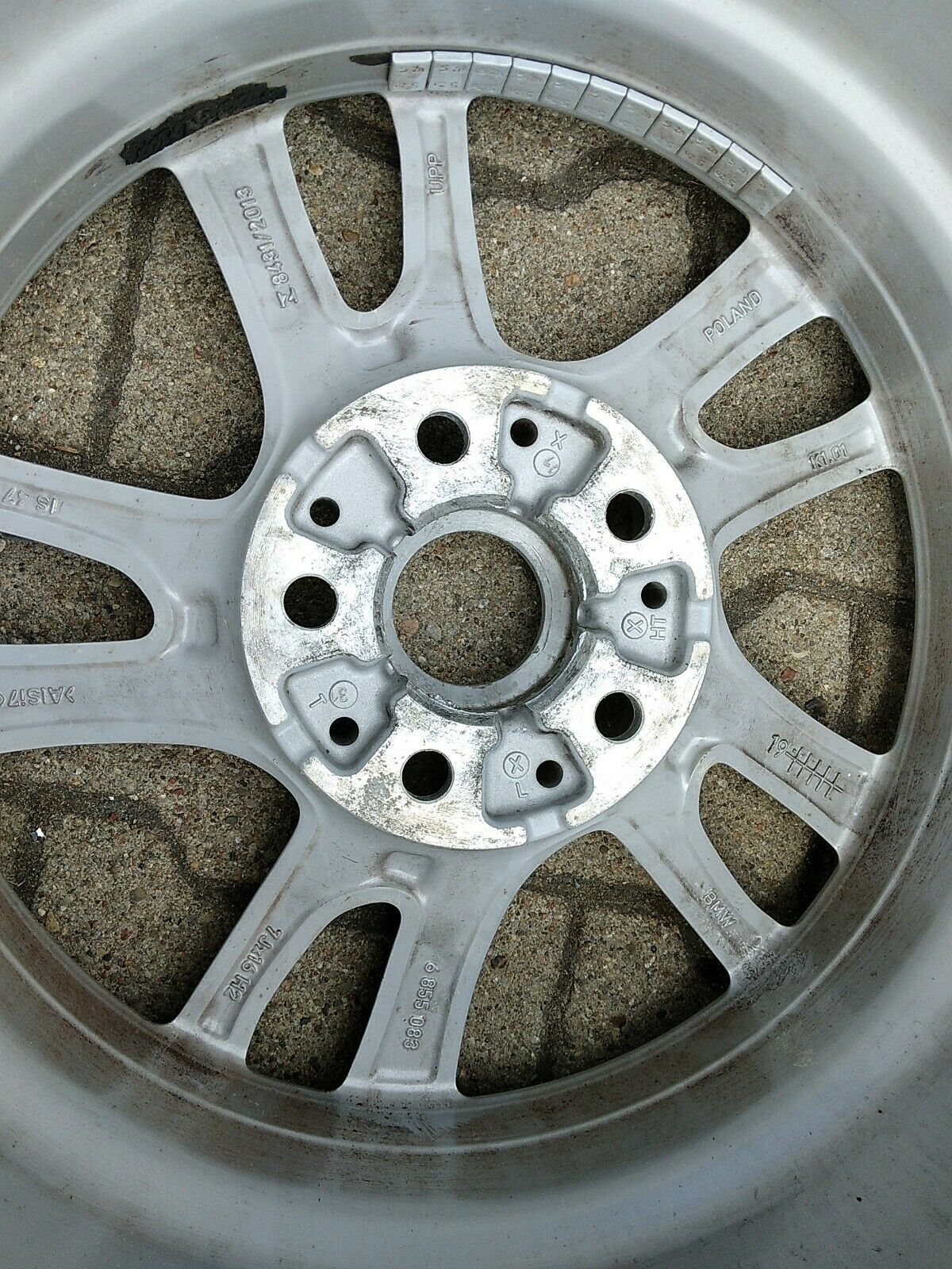 1 Orig BMW 1er F40 2er F44 F45 F46 Alufelge Styling 474 7Jx16 ET47 6855083