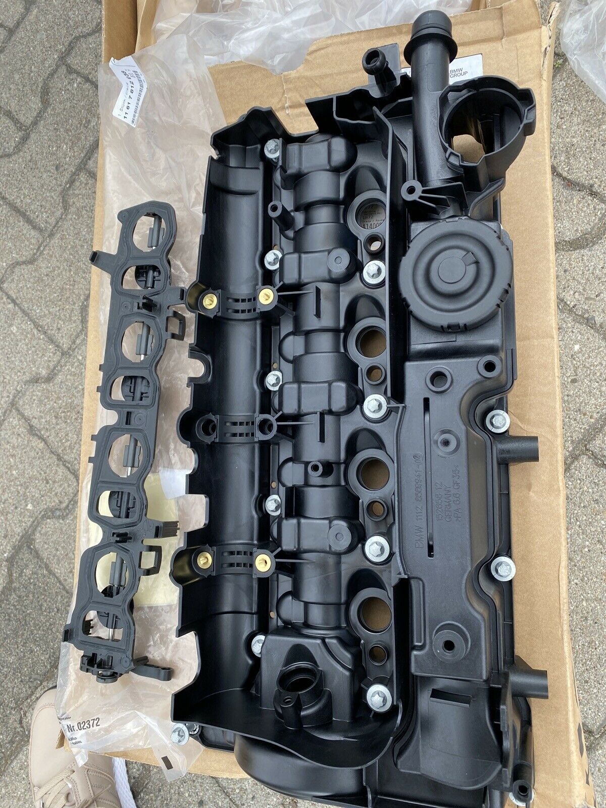 NEUE BMW F10 F30 F20 X5 F15 E90 LCI Zylinderkopfhaube 8589941 N47N Ventildeckel