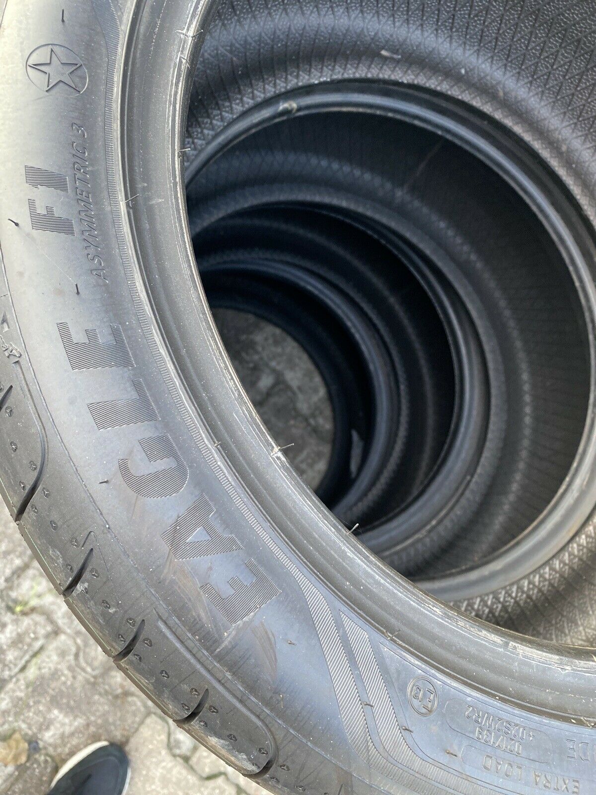 4 NEUWERTIGE GOODYEAR EAGLE F1 ASYMMETRIC3 * SOMMERREIFEN 225 45 R17 94Y DOT3919