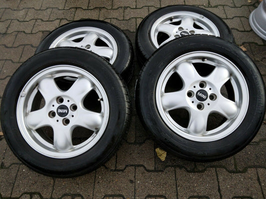 MINI Cooper R56 R50 Alufelgen 5 Star Sommerreifen 175 65 R15 84H TN 6768498