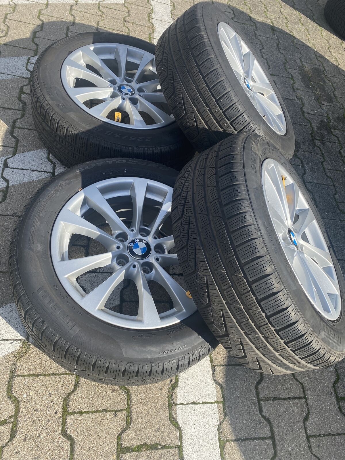 BMW F34 GT Alufelgen Styling 395 WINTERREIFEN PIRELLI 225 55 R17 97H 6859025