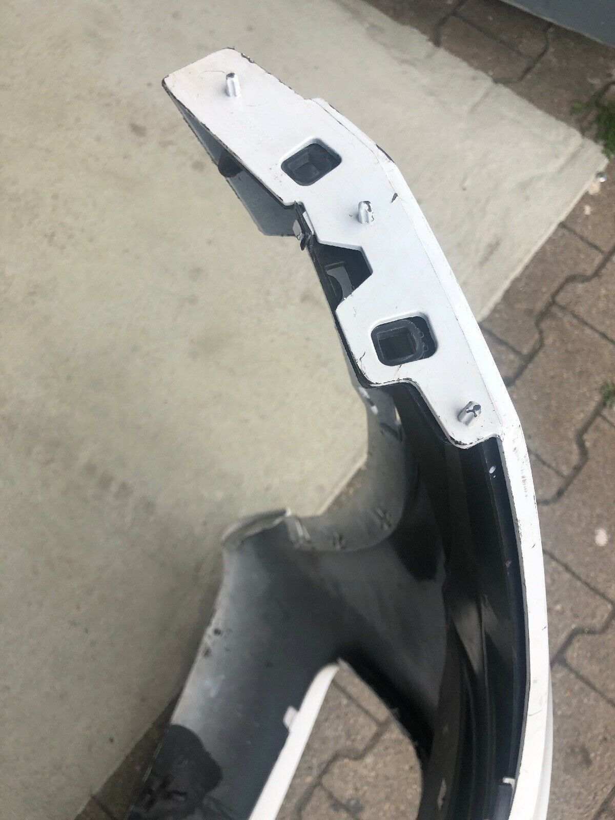 ORIGINAL BMW X5 F15 M Paket Stoßstange SWR PDC KAMERA Sportpaket ALPINWEISS