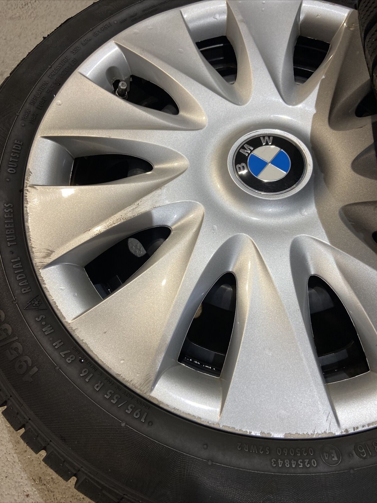 BMW F20 F21 WINTERREIFEN 195 55 R16 87H Continental RSC RDCI SENSOREN RADKAPPEN