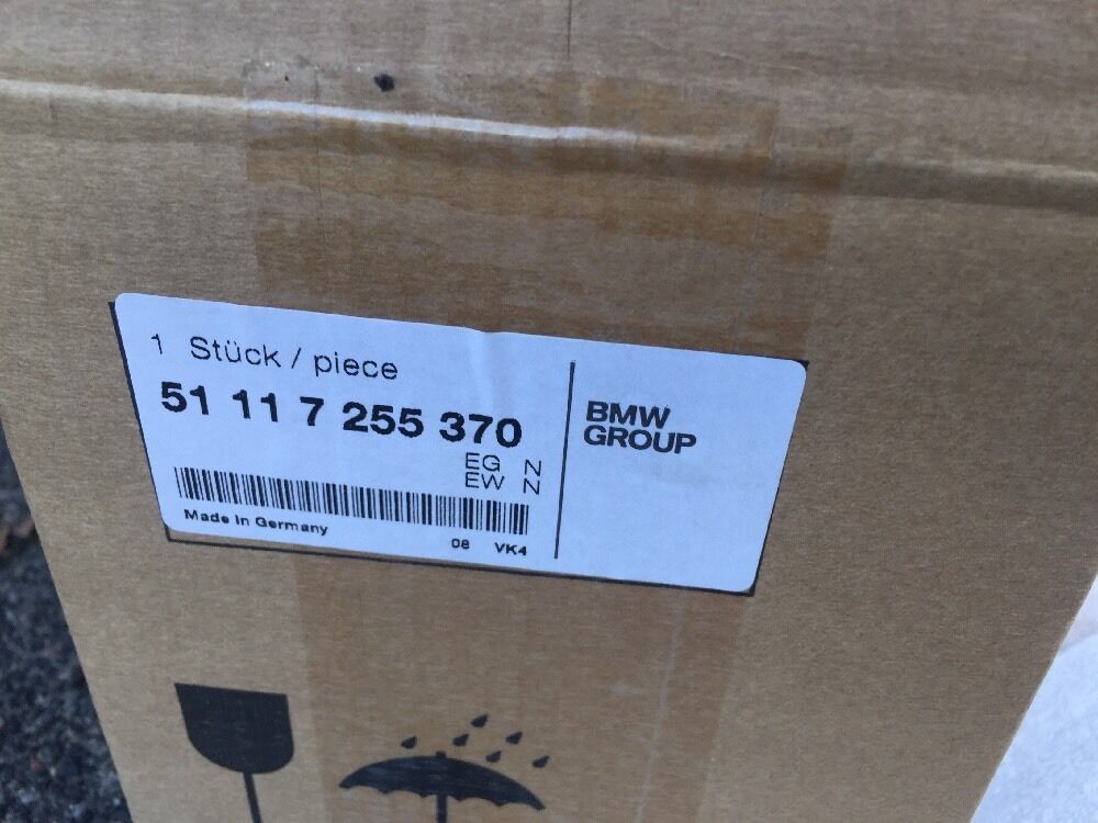 Original BMW F30 F31 Gitter Vorne Rechts Nebelscheinwerfer 7255370 Neu!