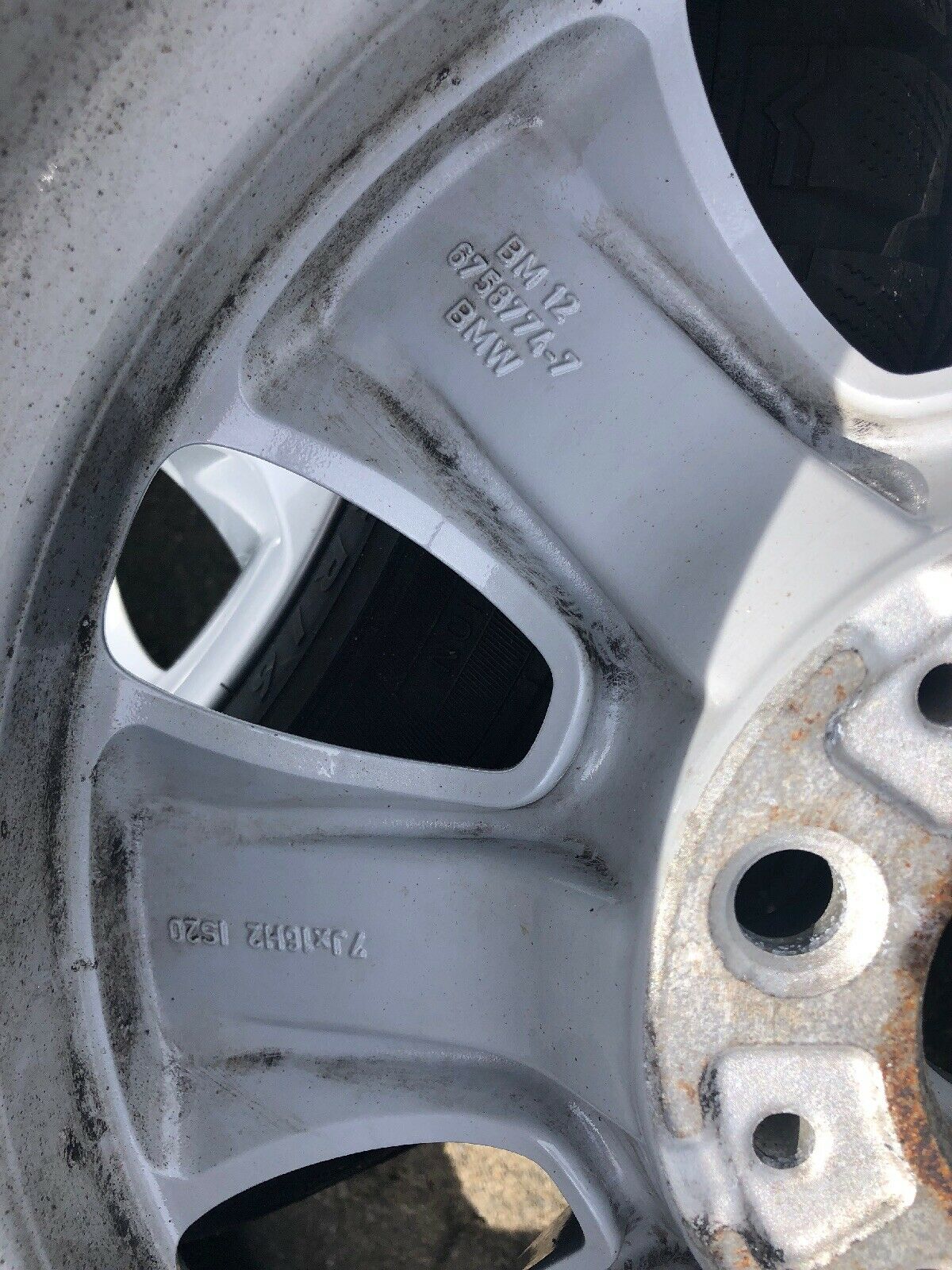 BMW E60 E61 ALUFELGEN Styling 115 DUNLOP WINTERREIFEN 225 55 R16 95H TN 6758774