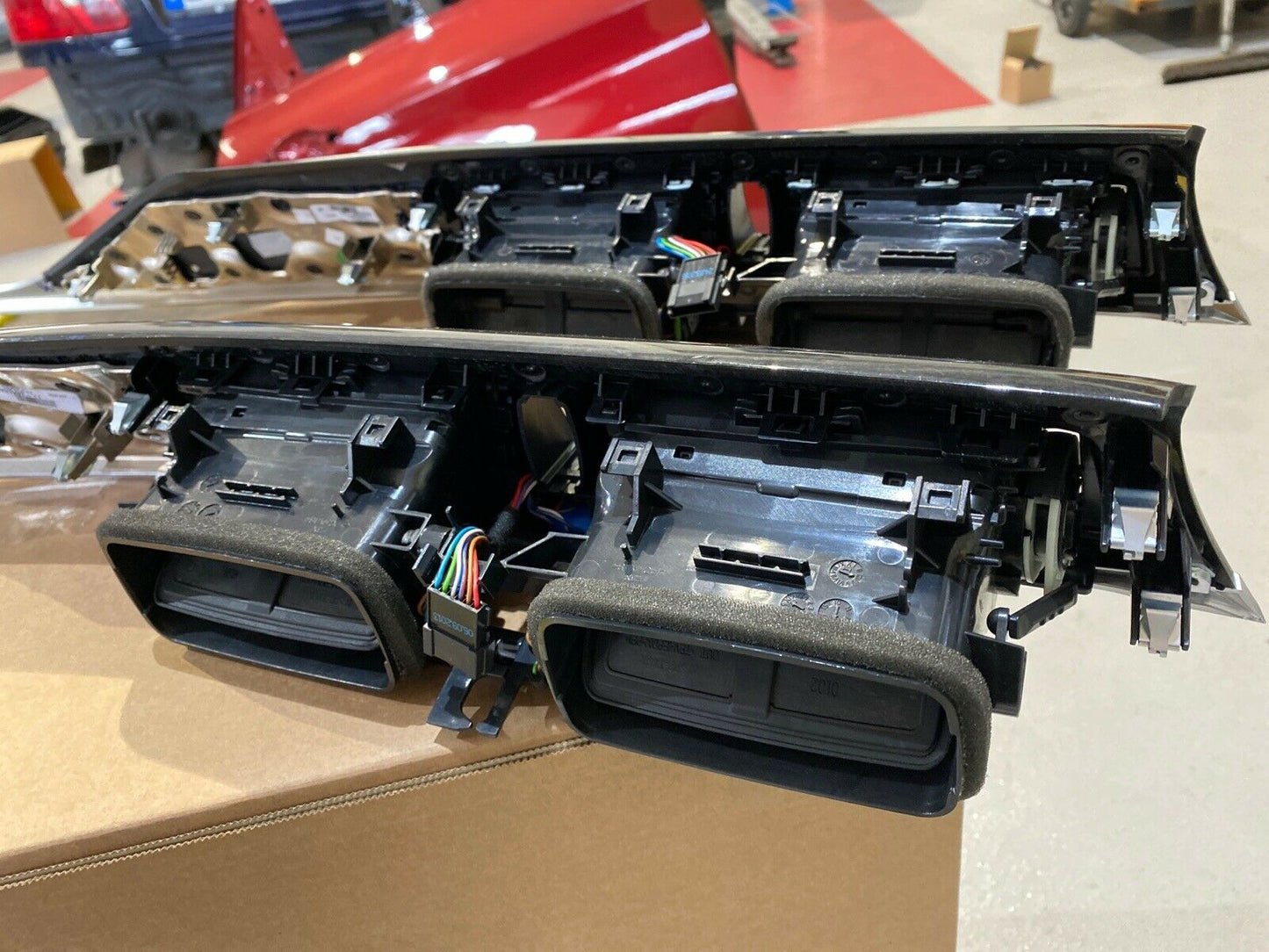 BMW F30 F31 F80 M3 Dekorblende Blende Fineline Anthrazit Armaturenbrett 9231237