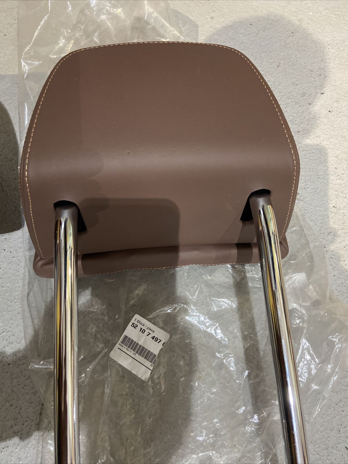 2x NEUE ORIGINAL BMW G05 X5 Kopfstützen Leder Sattelbraun COFFEE Set L+R 7497640