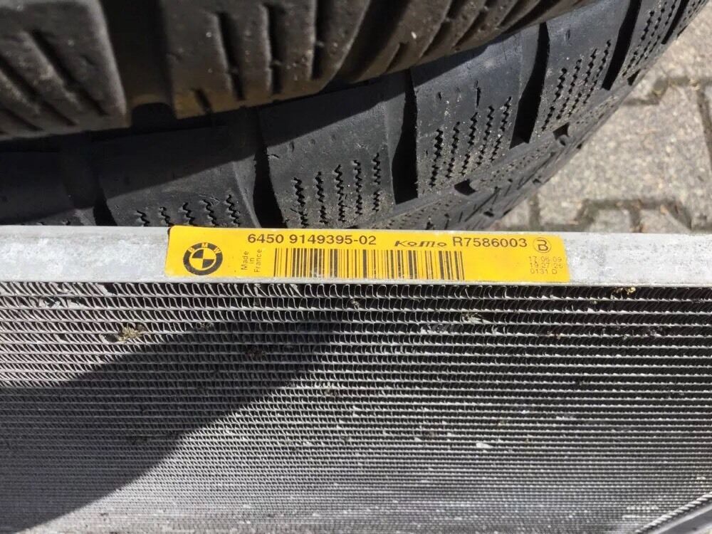 BMW F01 F02 F06 F07 F10 F11 F12 F13 F18 Klimakühler Kondensator 9149395 Kühler