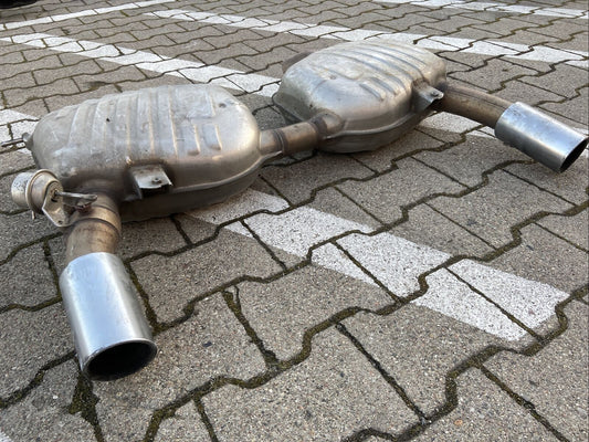 BMW E92 E93 KLAPPENAUSPUFF 335 Auspuff Endschalldämpfer Auspuffanlage 7594772