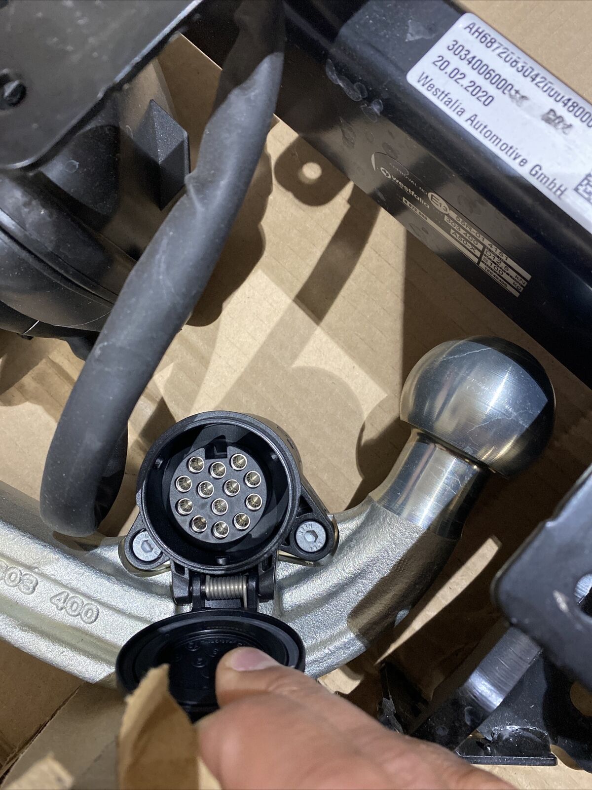 ORIG BMW X3 G01 G02 ANHÄNGERKUPPLUNG elektr. QUERTRÄGER Verstärkung 6887640 NEUW