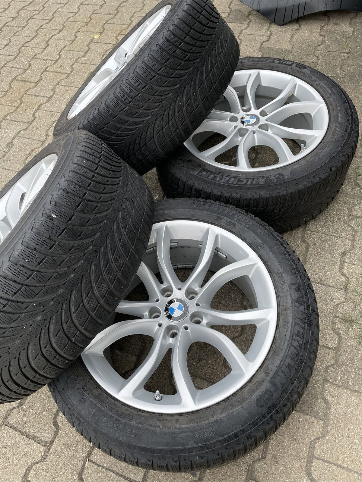 BMW X6 F16 Alufelgen Style 594 RDCI 9J 19 IS48 & 18 Winterreifen 255 50 R19 107V