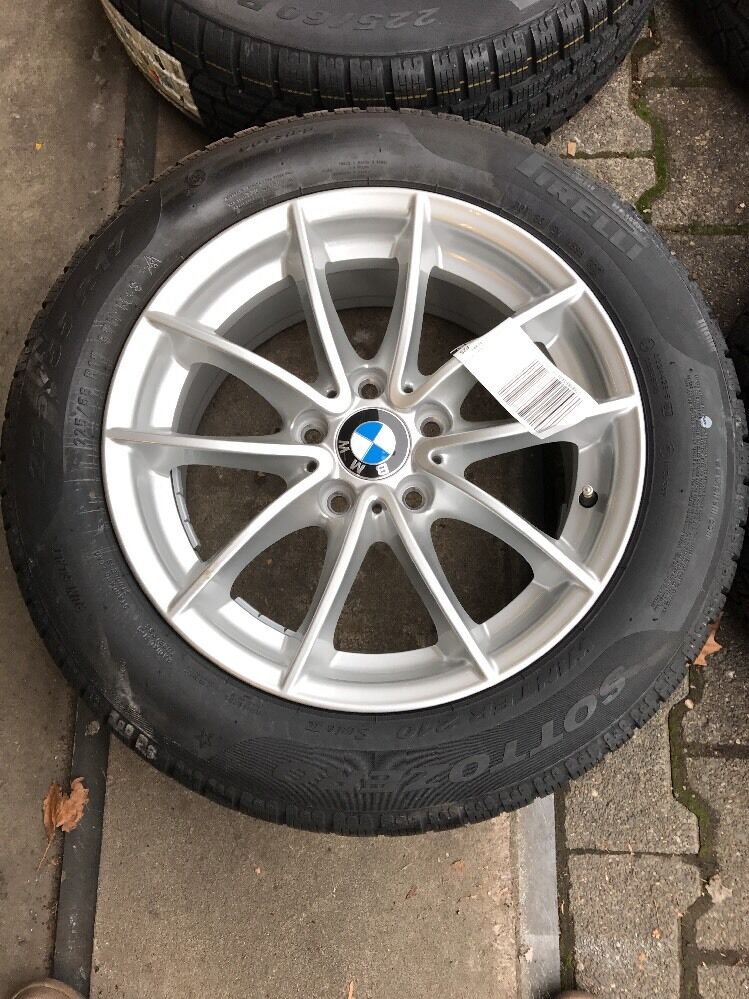NEUE BMW X3 F25 X4 F26 ALUFELGEN WINTERREIFEN V Speiche 304 m 225 60 R17 99H TOP