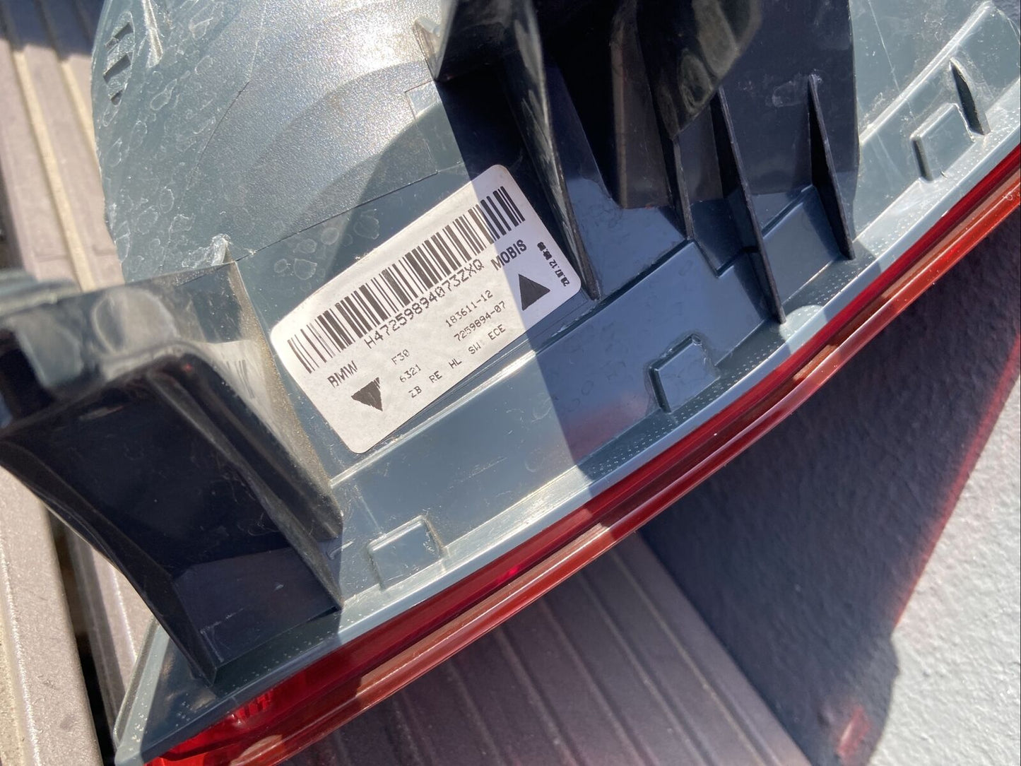 Original BMW F30 LIMOUSINE Vorfacelift Heckleuchte Rückleuchte RECHTS 7259894