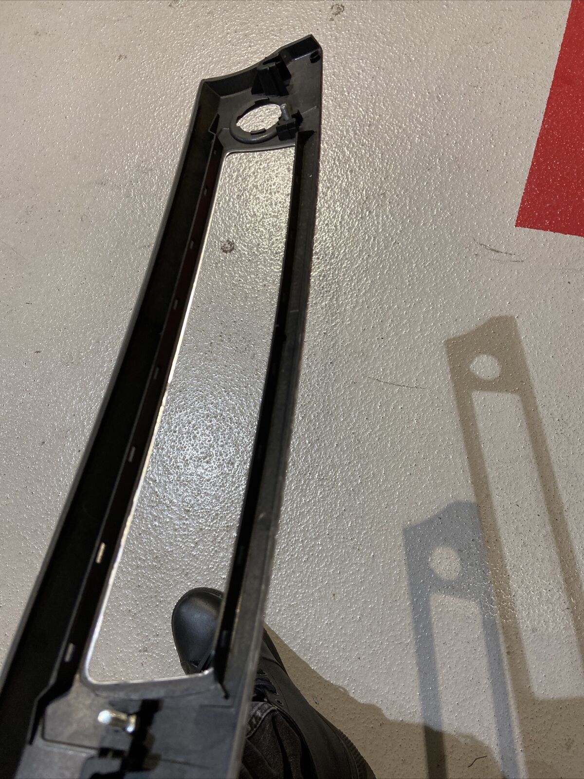 BMW E92 E93 E90 E91 Alu Glaciersilber Dekorleiste Blende hinten 8049049