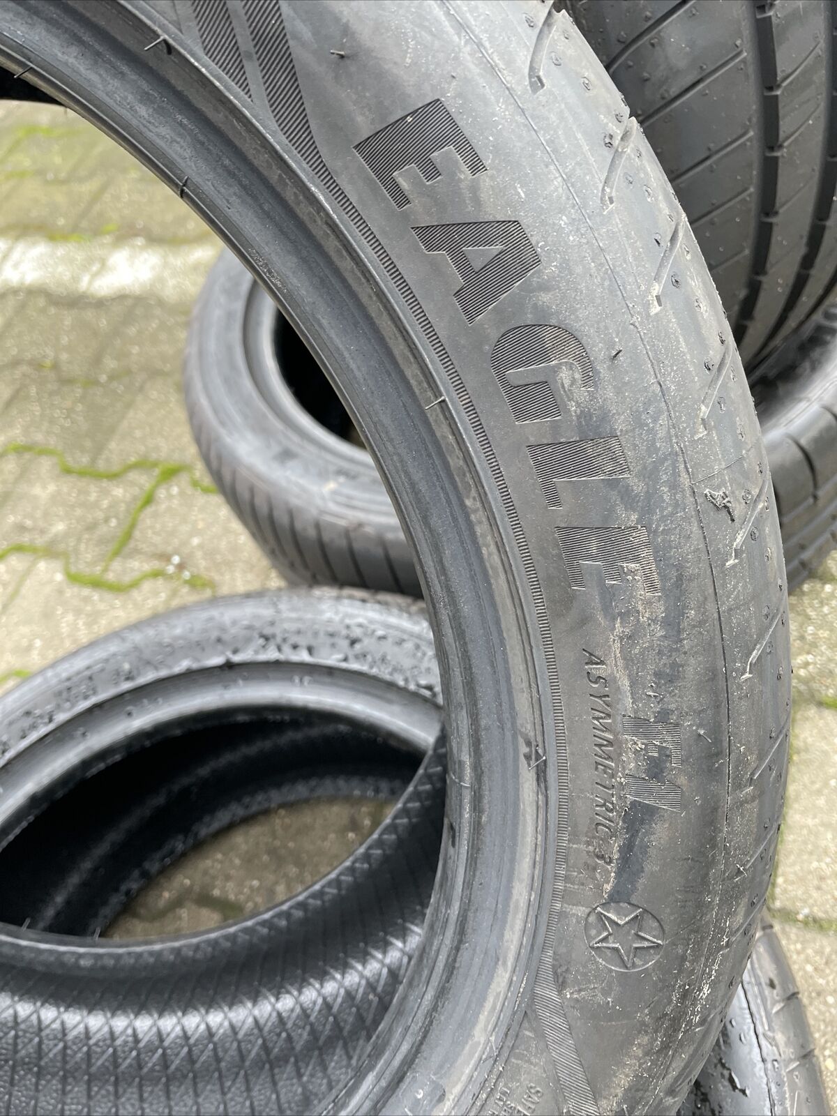 4x NEUW. GOODYEAR EAGLE F1 ASYMMETRIC 3 Sommerreifen 225 45 R17 94Y DOT0821 XL