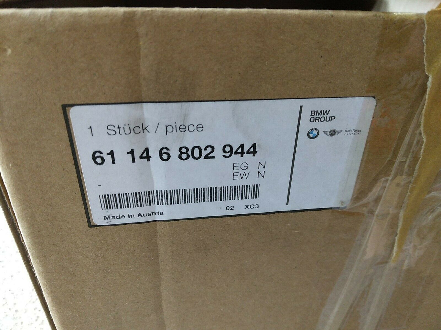 NEU Original BMW 7er G11 G12 Verteiler 9355557 Batteriekabel 6802944 hinten