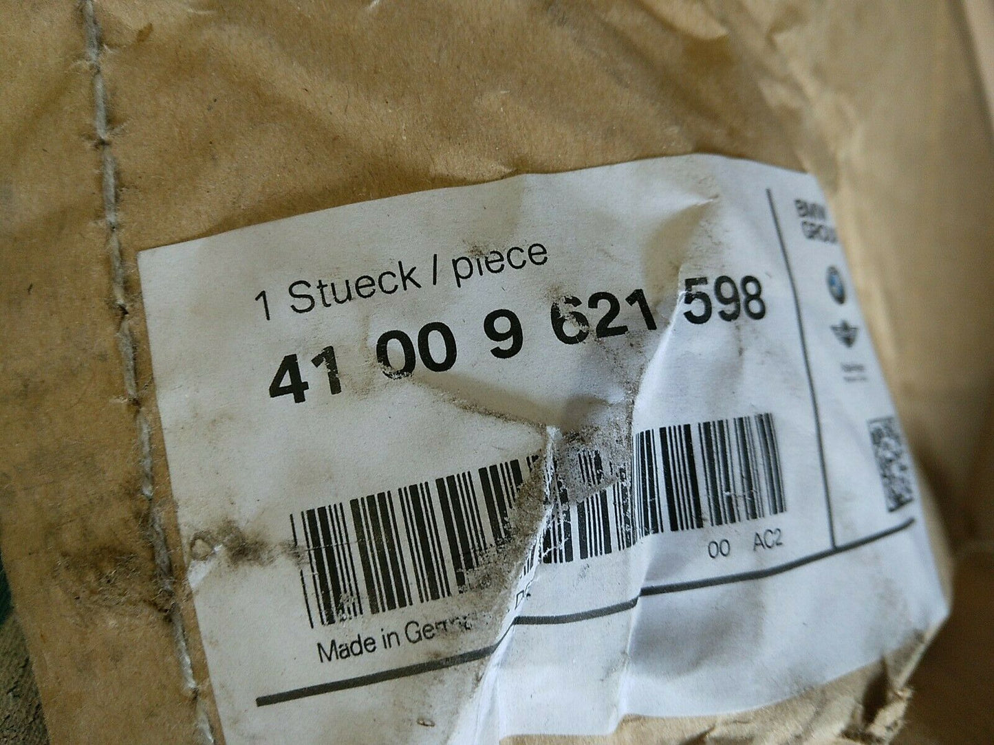 ORIGINAL BMW NEUE F30 F31 F35 Seitenwand Kotflügel rechts 9621598 Grundiert