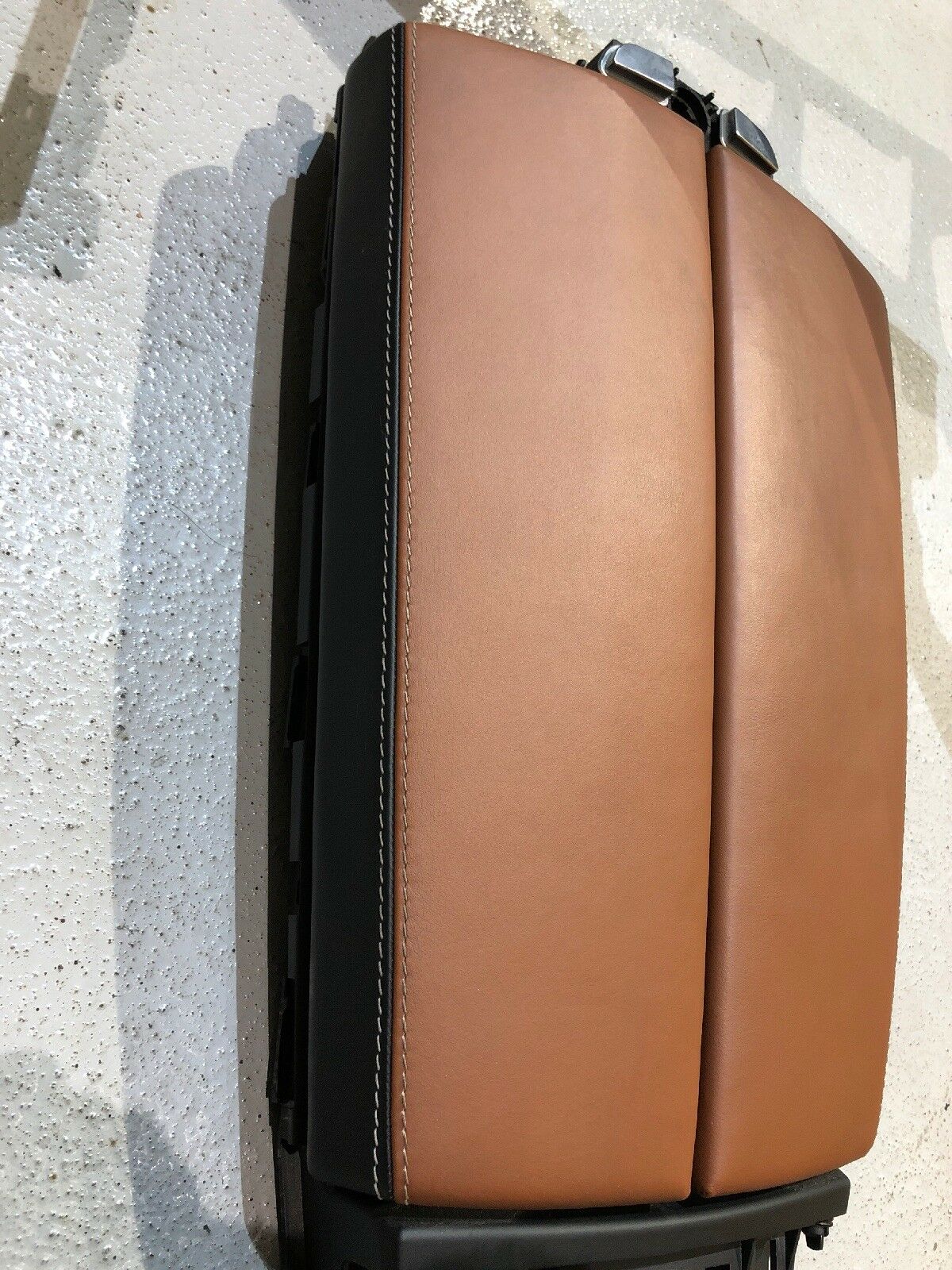 BMW F12 F13 F06 Mittelarmlehne Fach Abdeckung Leder Amarobraun Individual