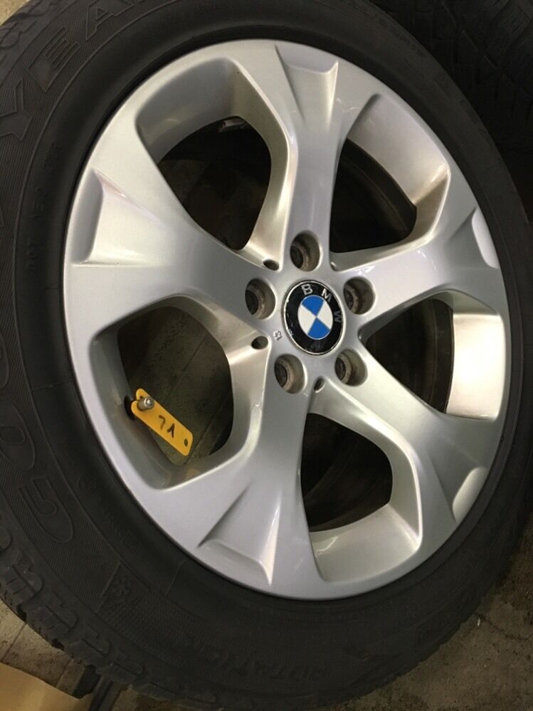 ORIGINAL BMW X1 E84 Alufelgen Sternspeiche 317 m Winterreifen RUNFLAT 225 50 R17