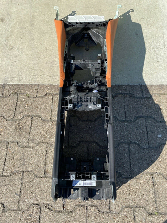 BMW G30 G31 F90 M5 MITTELKONSOLE LEDER Schwarz Aragonbraun Mittelkonsole