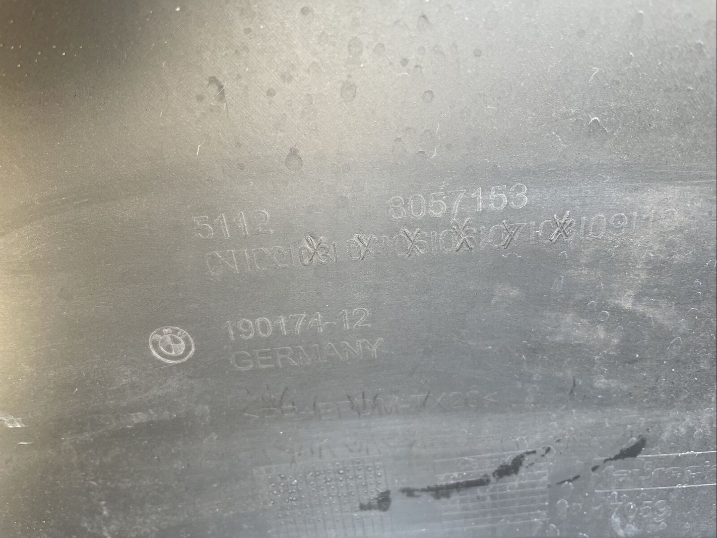 ORIG. BMW F34 GT M Paket Stoßstange mit PDC 2 ROHR DIFFUSOR SPORTPAKET 8057153