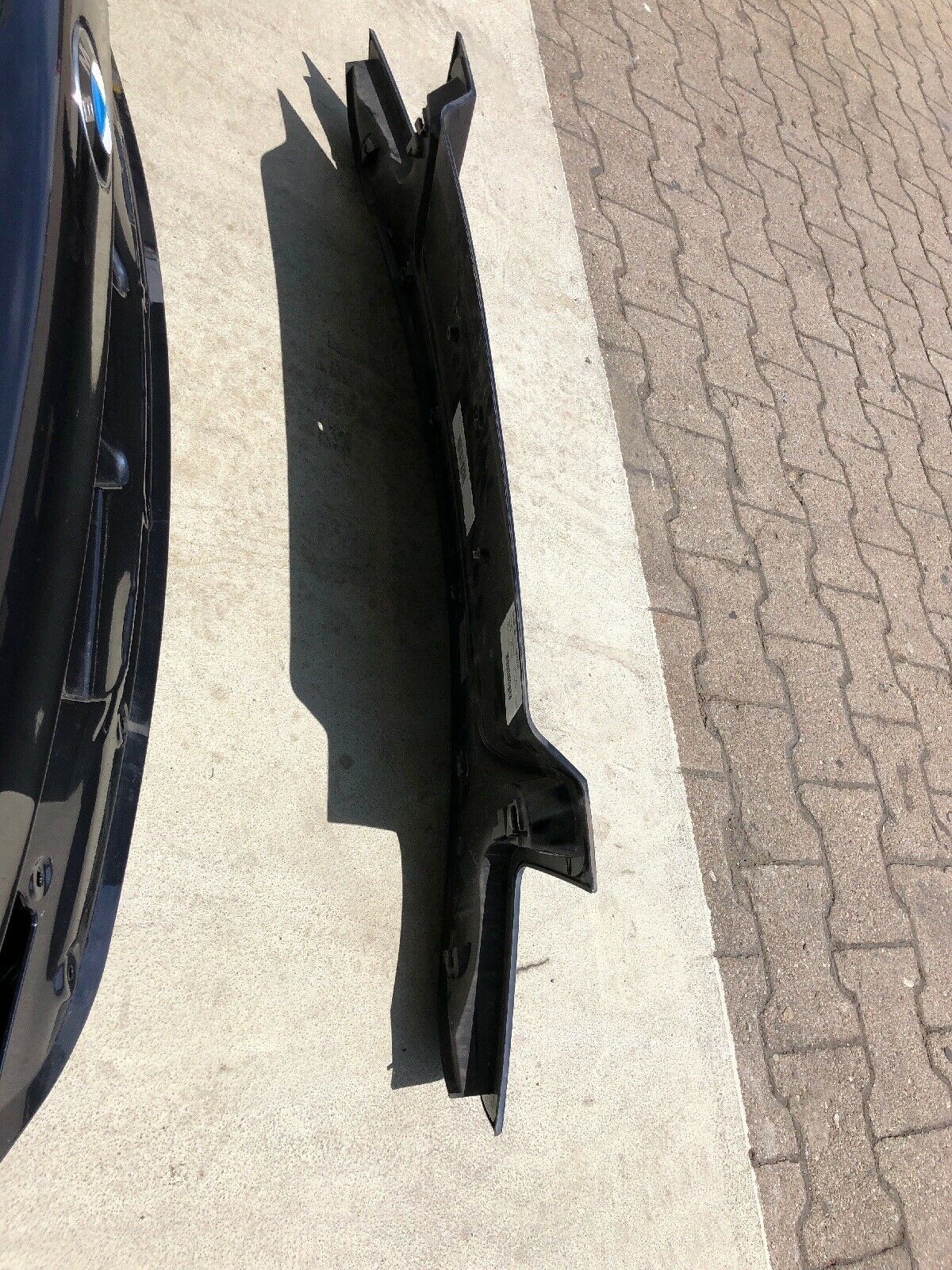 ORIGINAL BMW F01 Heckklappe mit Blende Kofferraumdeckel Carbonschwarz