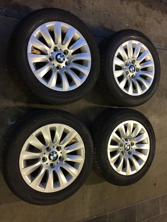 BMW E90 E91 LCI Alufelgen Styling 282 DUNLOP 205 55 R16 91V 6783628 SOMMERREIFEN