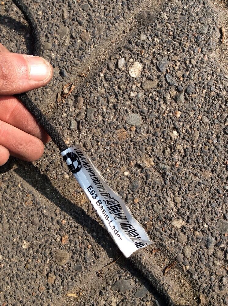 BMW 3er E93 Cabrio Sitzbezug Basic Leder Schwarz 6989804