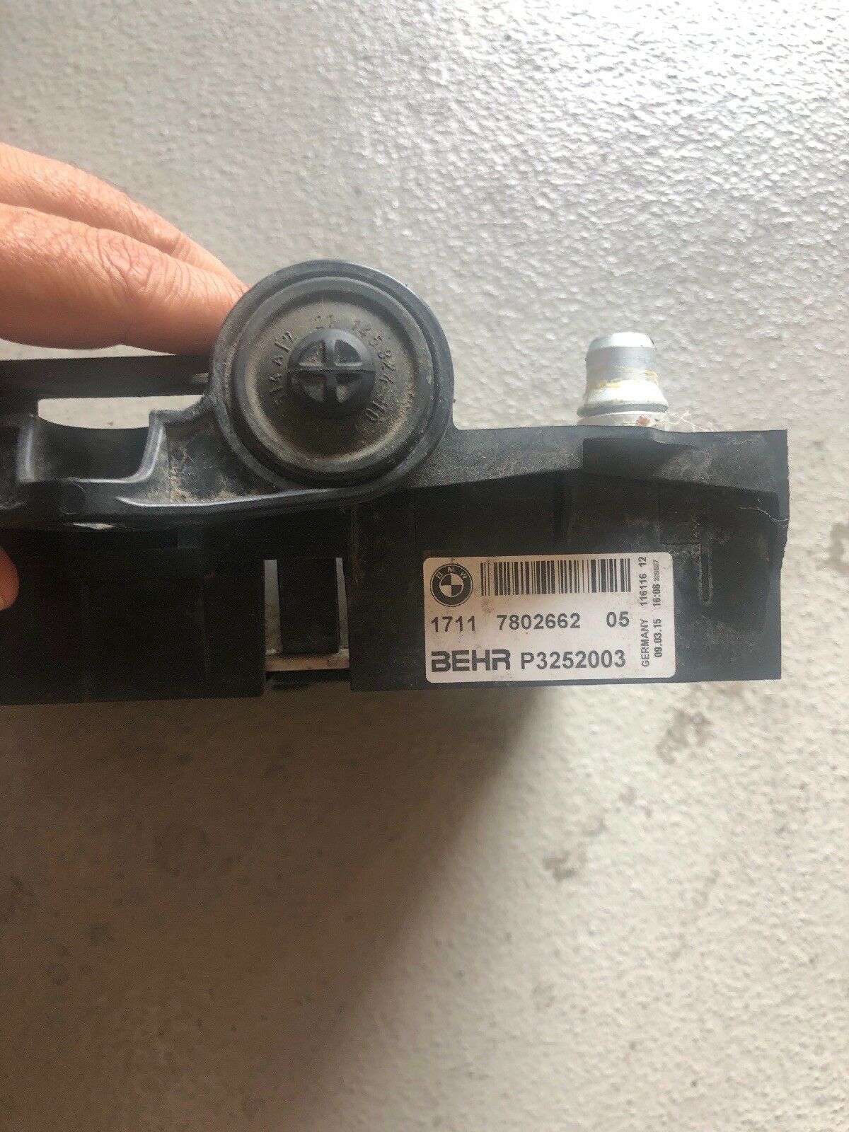 ORIGINAL BMW Zusatzkühler F07 F10 F11 F06 F01 F12 Rechts 7802662