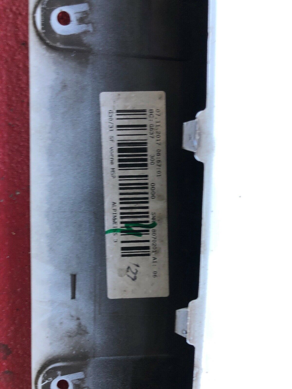 BMW G30 G31 LIMOUSINE TOURING M Paket Stoßstange PDC SIDE VIEW SPORTPAKET