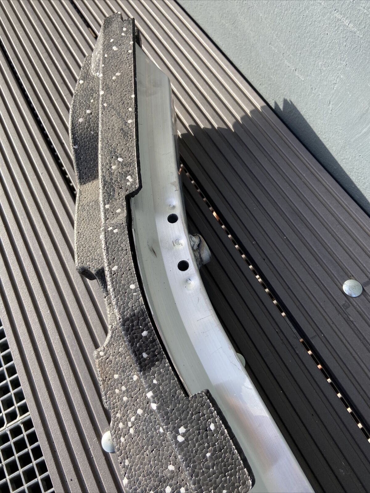 1x NEUE BMW F20 F21 M PAKET LCI Querträger 7255393 Stoßabsorber 8064455 Styropor