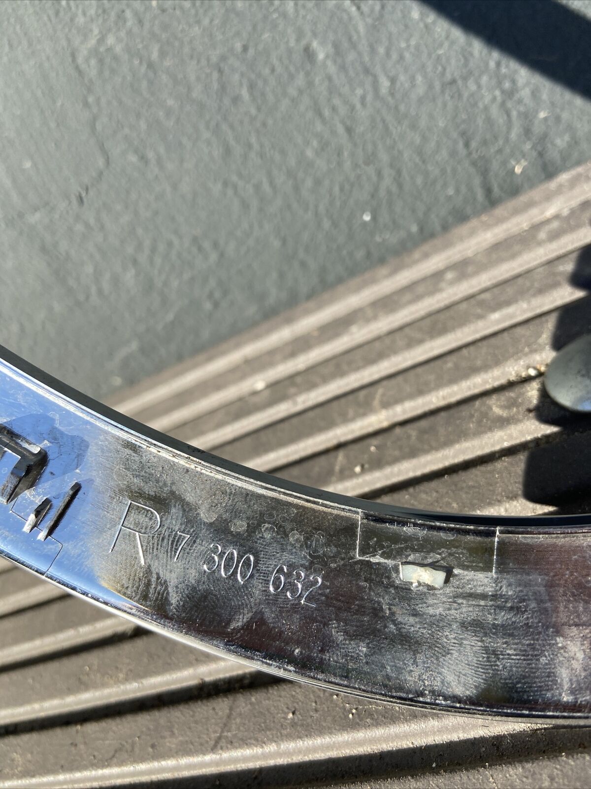 ORIGINAL MINI Cooper LCI F56 F55 F57 ONE ZIERRING Scheinwerfer CHROM 7300632