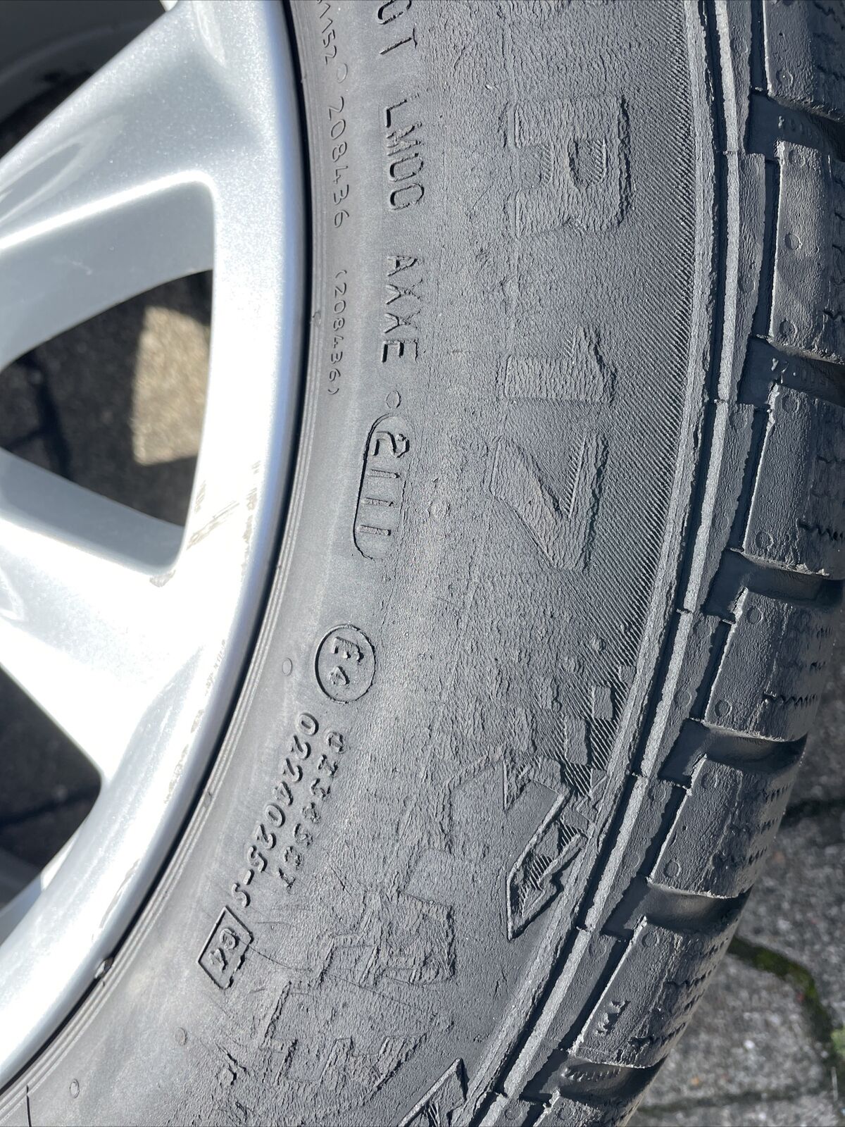 BMW F10 F11 F12 V Speiche 236 Alufelgen Winterreifen 225 55 R17 97H 6780720