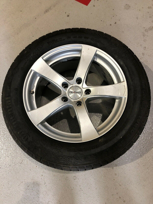 BMW Dezent Alufelge RDK Continental RSC WINTERREIFEN 245 55 R17 102H KBA 47702