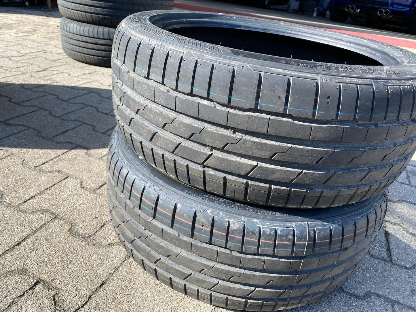 2x Neuwertige MINI HANKOOK VENTUS S1 EVO3 Sommerreifen 205 45 R17 88W DOT5019