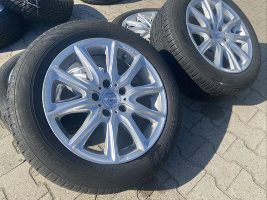 BMW F10 F11 F12 ALUFELGEN Winterreifen 225 55 R17 101V XL KBA 48663 ALUETT RDCI