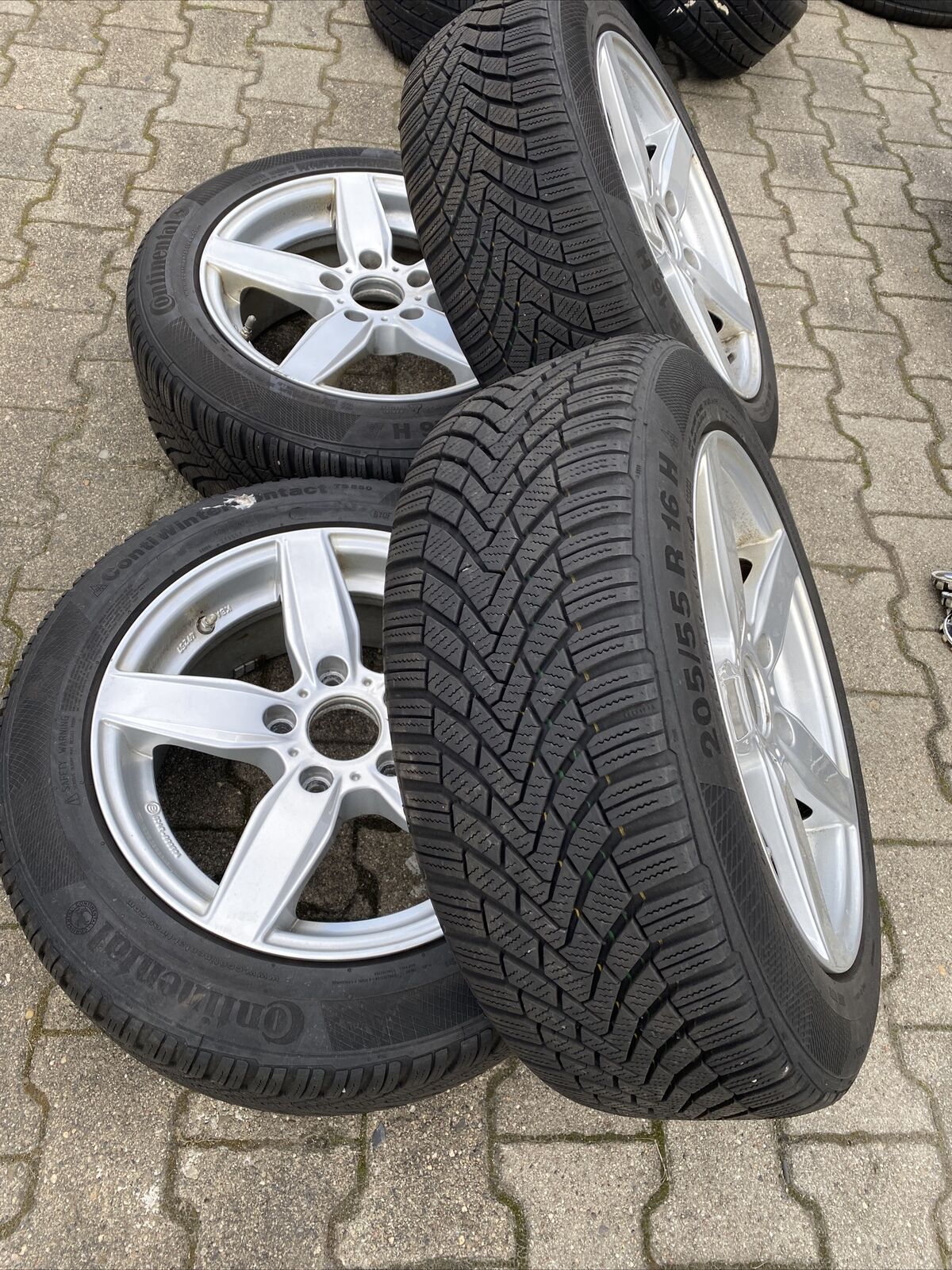 BMW F20 F22 DEZENT Alufelgen RDCI SENSOR WINTERREIFEN 205 55 R16 91H KBA 49257