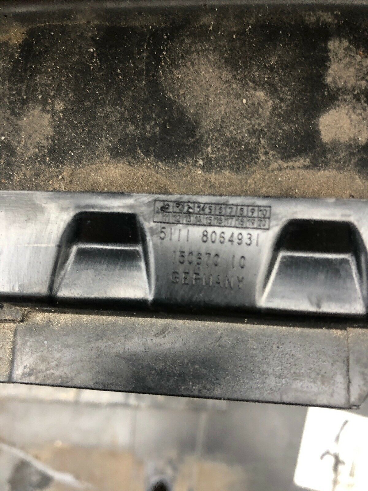 BMW G30 G31 LIMOUSINE TOURING M Paket Stoßstange PDC SIDE VIEW SPORTPAKET