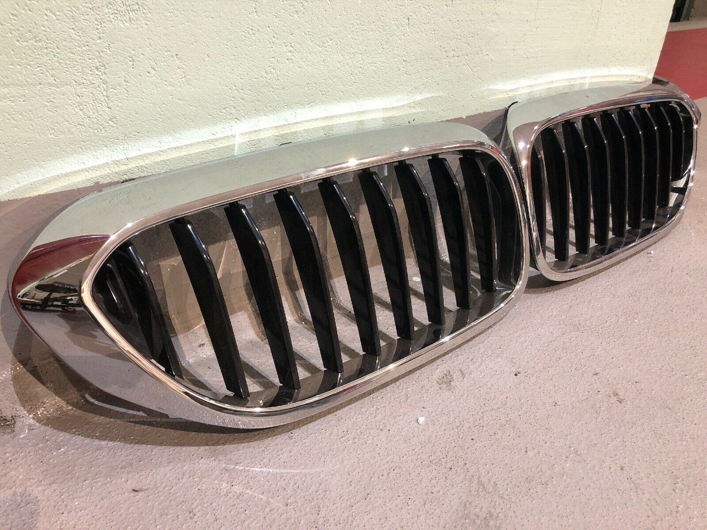 BMW G30 G31 M Ziergitter Gitter Nieren GLANZSPEICHE Front Vorderwand Stoßstange
