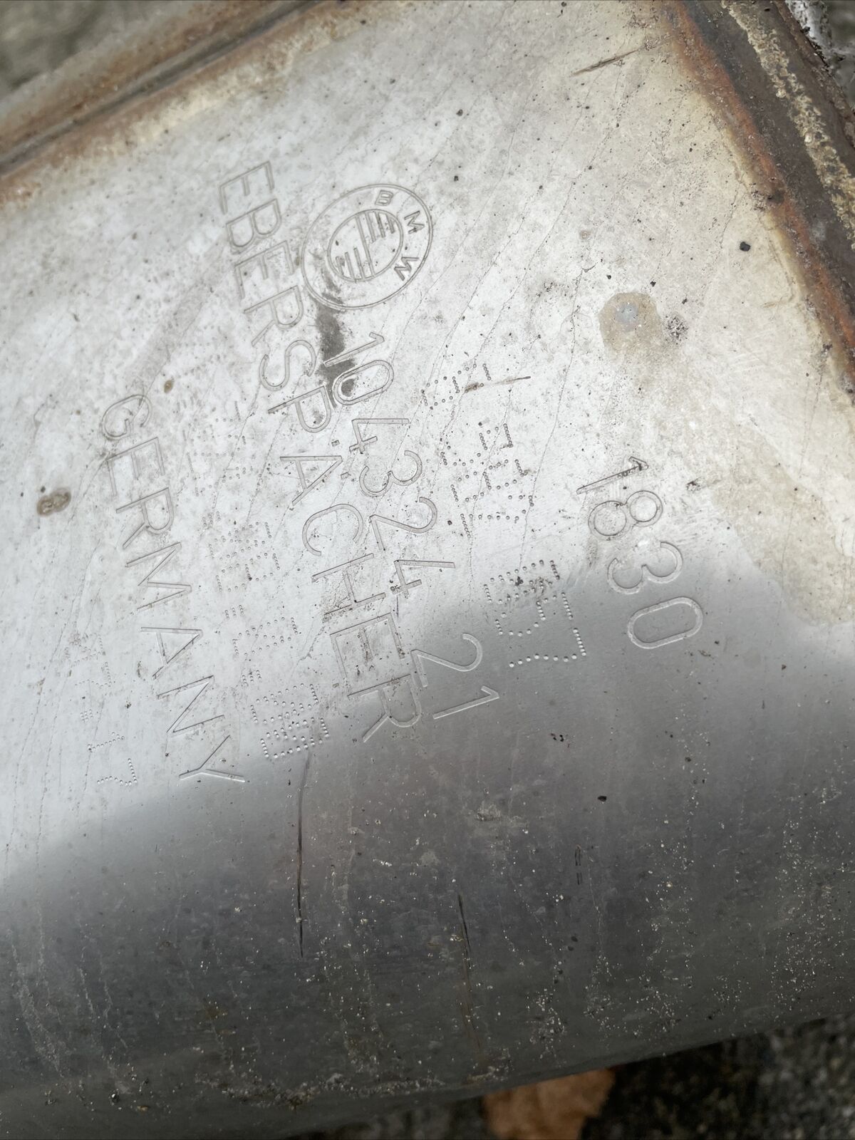 ORIGINAL BMW 7er G11 G12 AUSPUFF Endschalldämpfer 8582057