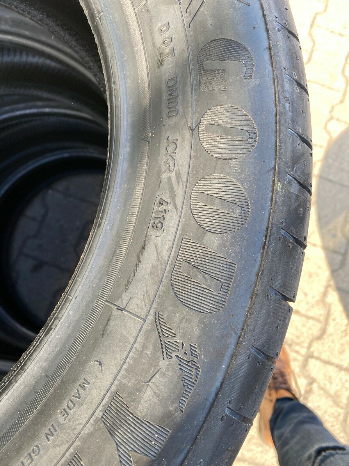 4x NEUE GOODYEAR EFFICIENT GRIP PERFORMANCE 225 55 R17 97W SOMMERREIFEN DOT4119