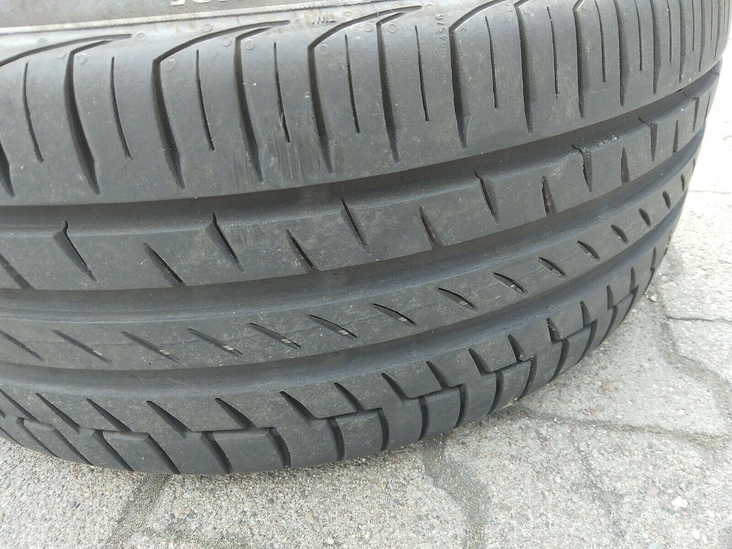 1x BMW Z4 E85 E46 M135 Alufelge 8J 7896470 Sommerreifen Continental 225 40 R18