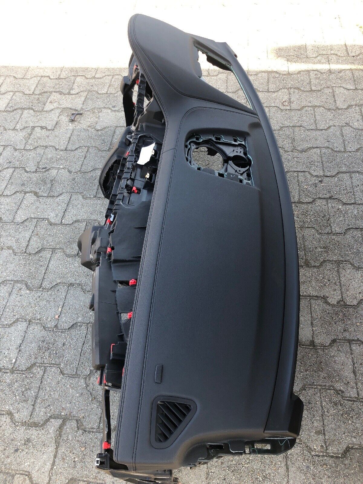 BMW X6 F16 LEDER Armaturenbrett SCHWARZ mit HEAD UP 9323565 INDIVIDUAL